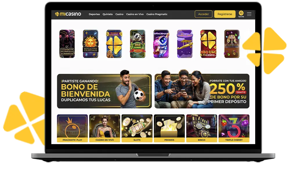 Apuestas deportivas y Casino juegos en Mi Casino Chile